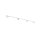 Spot de plafond 8 flammes blanc or GU10 4 m de long Moderne