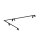 Spot de plafond ajustable 2x 2 m 8-flamme GU10 en noir or