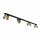 Spot de plafond réglable 3 m de long noir laiton 8 flammes