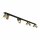Spot de plafond réglable 3 m de long noir laiton 8 flammes