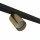 Spot de plafond réglable 3 m de long noir laiton 8 flammes