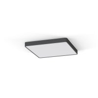 Plafonnier 3000 K 1700 lm Gris L : 63 cm carré...