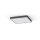 Plafonnier 3000 K 1700 lm Gris L : 63 cm carré avec 5x T8 LED