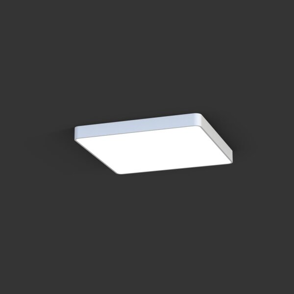 Plafonnier carré L:63 cm incl. LED T8 3000 K 1700 lm