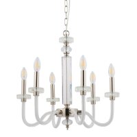 Lustre réglable jusquà 1,59 m 6 flammes E14...