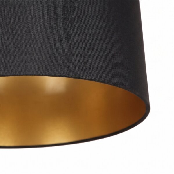 Luminaire en arc 205 cm en noir or E27 Salon