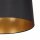 Luminaire en arc 205 cm en noir or E27 Salon
