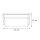 Plafonnier IP44 Chrome Blanc Carré E27 Salle de bain