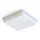 Plafonnier salle de bain IP44 blanc E27 L : 25 cm petit