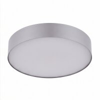 Plafonnier LED Ø 40,5 cm en argent 4000 K 2200 lm