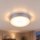 Plafonnier LED Ø 40,5 cm en argent 4000 K 2200 lm