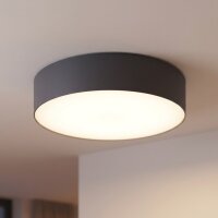 Plafonnier LED &Oslash; 40,5 cm rond graphite