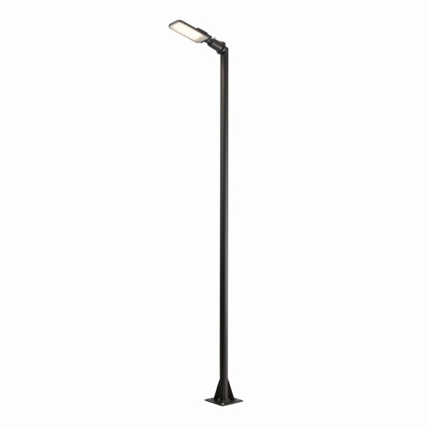 Luminaire dallée LED extérieur 392 cm de haut Noir 3000 K IP65