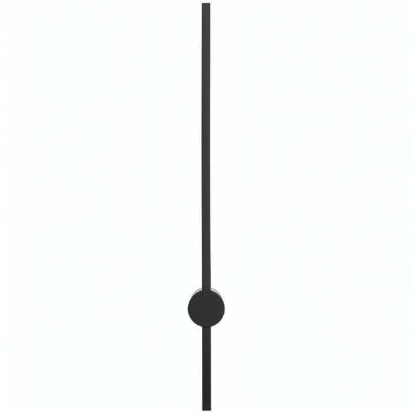 Applique LED noire 3000 K 380 lm aluminium indirect