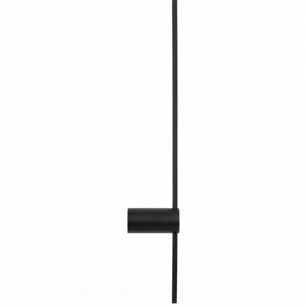 Applique LED noire 3000 K 380 lm aluminium indirect