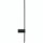 Applique LED noire 3000 K 380 lm aluminium indirect