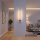 Applique LED noire 3000 K 380 lm aluminium indirect