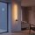 Applique LED noire H : 120 cm 3000 K 540 lm aluminium plat