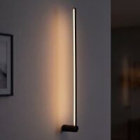 Applique murale LED noir 3000 K 520 lm aluminium 105 cm...