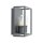 Applique extérieure 2 flammes IP54 graphite E14 verre aluminium