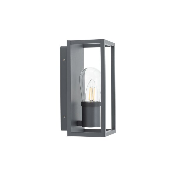 Applique extérieure Gris IP54 E14 Verre Aluminium Moderne