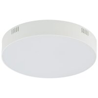 Plafonnier rond LED Ø 21 cm Blanc faible...