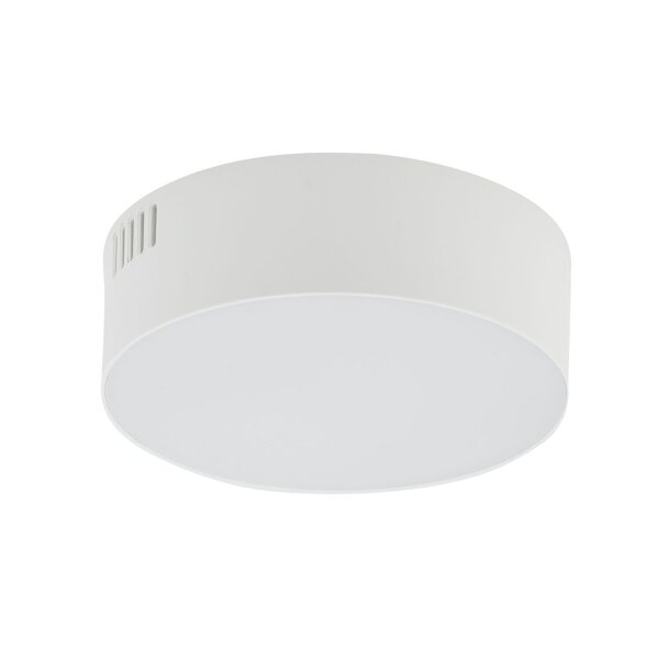 Plafonnier LED petit Ø 11 cm Blanc 4000 K 1600 lm Moderne