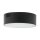 Plafonnier LED noir Ø 11 cm 4000 K blanc neutre faible éblouissement