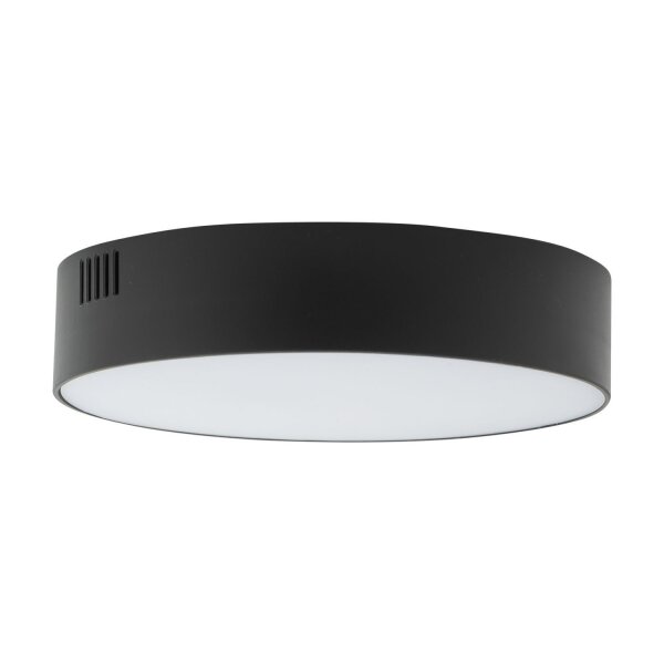 Plafonnier LED Noir Ø 21 cm 4000 K 3000 lm Moderne