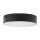 Plafonnier LED Noir Ø 21 cm 4000 K 3000 lm Moderne
