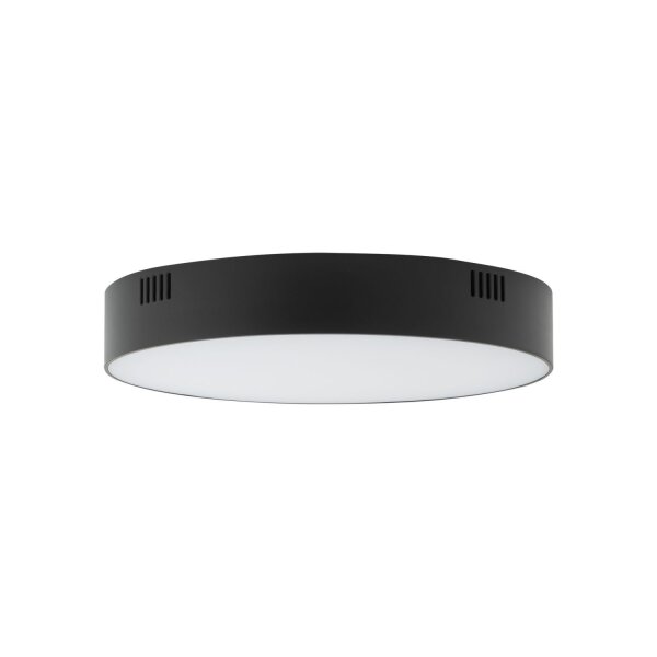 Plafonnier LED rond Ø 16 cm Noir 4000 K 1800 lm MODRA