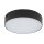 Plafonnier LED rond Ø 16 cm Noir 4000 K 1800 lm MODRA