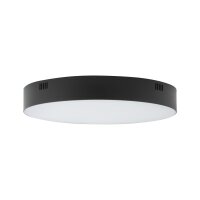 Plafonnier LED Noir 4000 K 4500 lm Ø 30 cm rond...