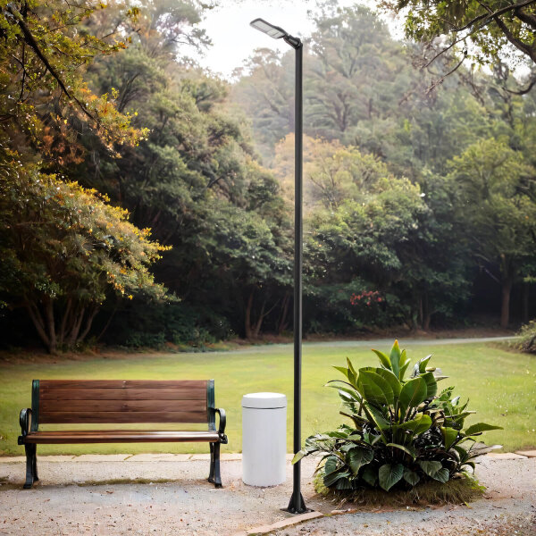 Luminaire dallée LED IP65 392 cm de haut noir 4000 K 5900 lm