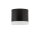 Petit spot de plafond Noir GX53 Ø 8,5 cm Aluminium Moderne