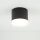 Petit spot de plafond Noir GX53 Ø 8,5 cm Aluminium Moderne