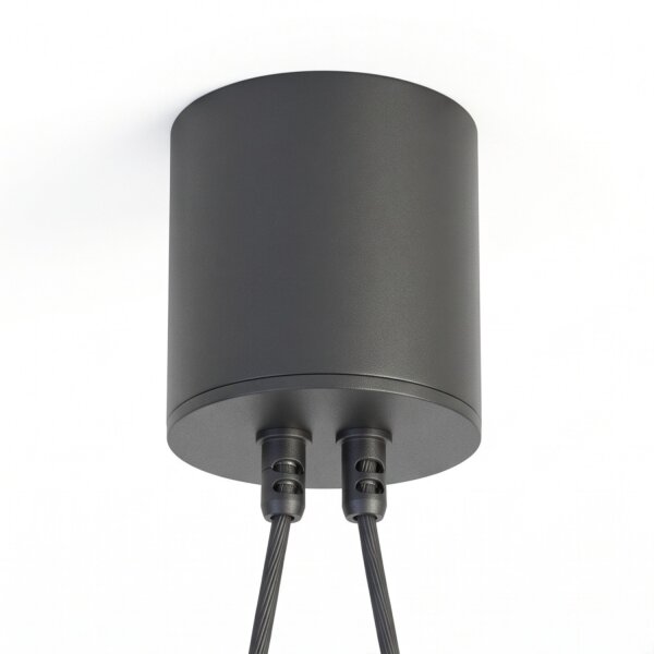 Lampe à suspendre 4 flammes G9 noir blanc réglable Abat-jour sphérique