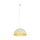 Lampe à suspendre en blanc or mat Ø 50 cm pour 4x GX53