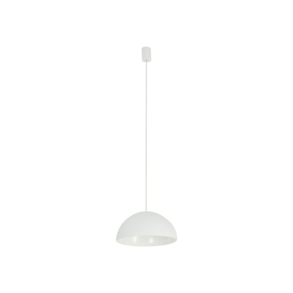 Suspension métal Ø 33 cm Blanc Vintage GX53 réglable