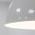 Suspension métal Ø 33 cm Blanc Vintage GX53 réglable