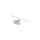 Lampe à miroir LED chrome IP44 3000 K 600 lm aluminium