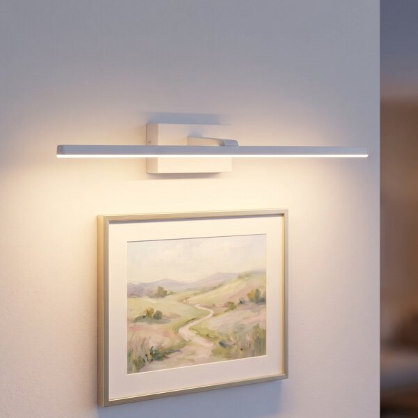 Applique murale LED blanc 59,5 cm de long 3000 K blanc chaud