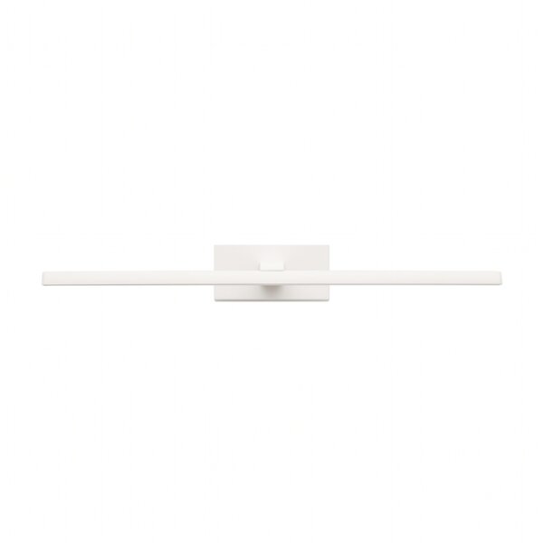 Applique murale LED blanc 59,5 cm de long 3000 K blanc chaud