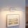 Applique murale LED blanc 59,5 cm de long 3000 K blanc chaud