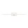 Applique murale LED blanc 59,5 cm de long 3000 K blanc chaud
