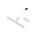 Lampe LED pour miroir blanc neutre 4000 K 650 lm IP44 blanc
