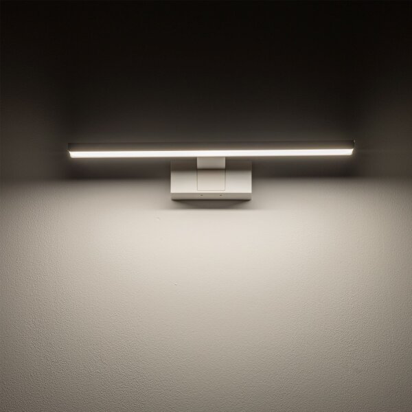Lampe à miroir LED blanc IP44 3000 K 600 lm blanc chaud