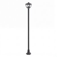Lampe dextérieur IP44 Noir E27 200 cm Aluminium...
