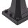 Lampe dextérieur IP44 Noir E27 200 cm Aluminium Moderne
