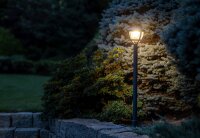 Lampe dextérieur IP44 100 cm Noir Aluminium...